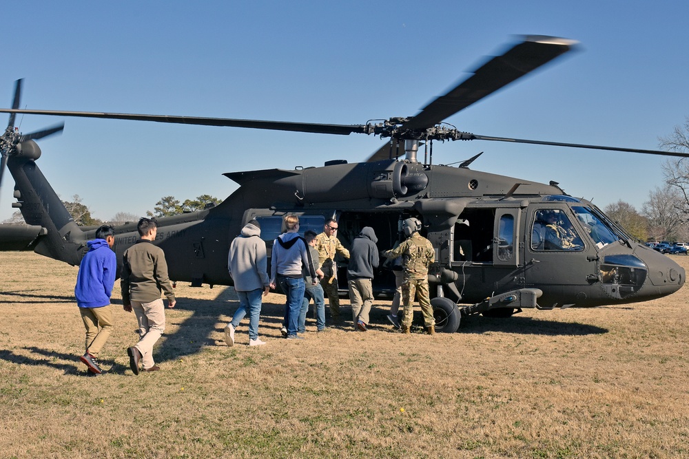 Enterprise JROTC Visits Rucker