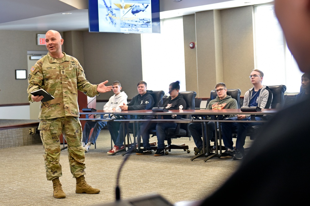 Enterprise JROTC Visits Rucker