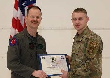 356th AMU dedicated crew chief ceremony