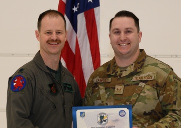 356th AMU dedicated crew chief ceremony
