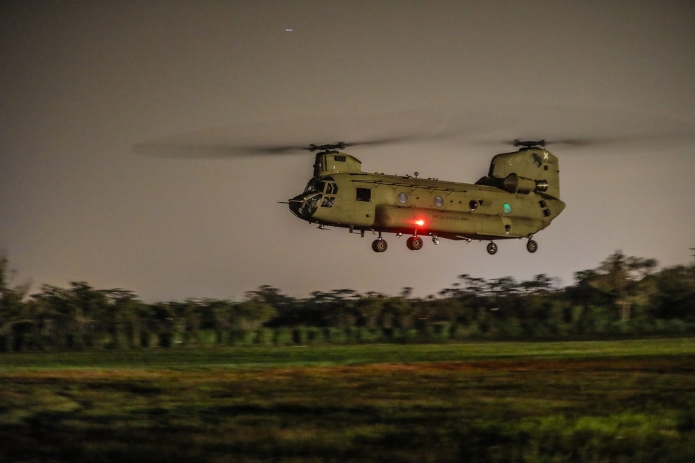 25th DIVARTY HHB Radar Platoon Executes Sling-Load Operations with 25th Combat Aviation Brigade