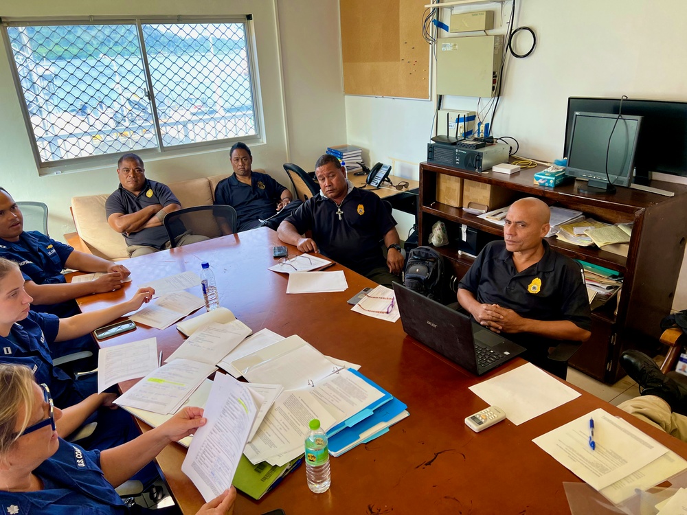U.S. Coast Guard, Federated States of Micronesia conduct tabletop exercise under expanded bilateral agreement