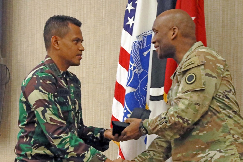 I Corps leadership and representatives from over 10 allied and partner nations gather at JBLM for the first Indo-Pacific Motorized Forum