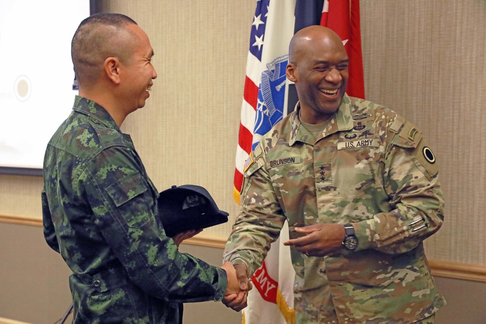 I Corps leadership and representatives from over 10 allied and partner nations gather at JBLM for the first Indo-Pacific Motorized Forum