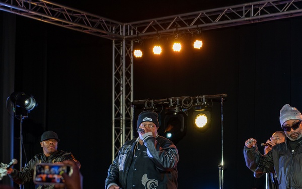 Armed Forces Entertainment Hosts Dru Hill Concert in Yokosuka