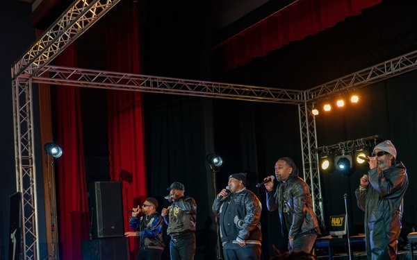 Armed Forces Entertainment Hosts Dru Hill Concert in Yokosuka