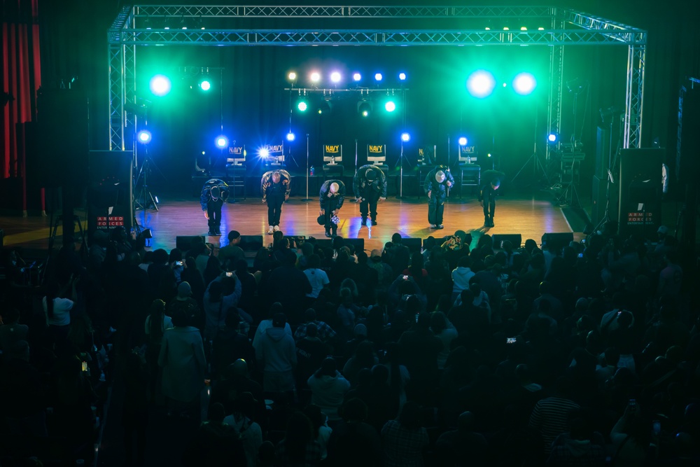 Armed Forces Entertainment Hosts Dru Hill Concert in Yokosuka