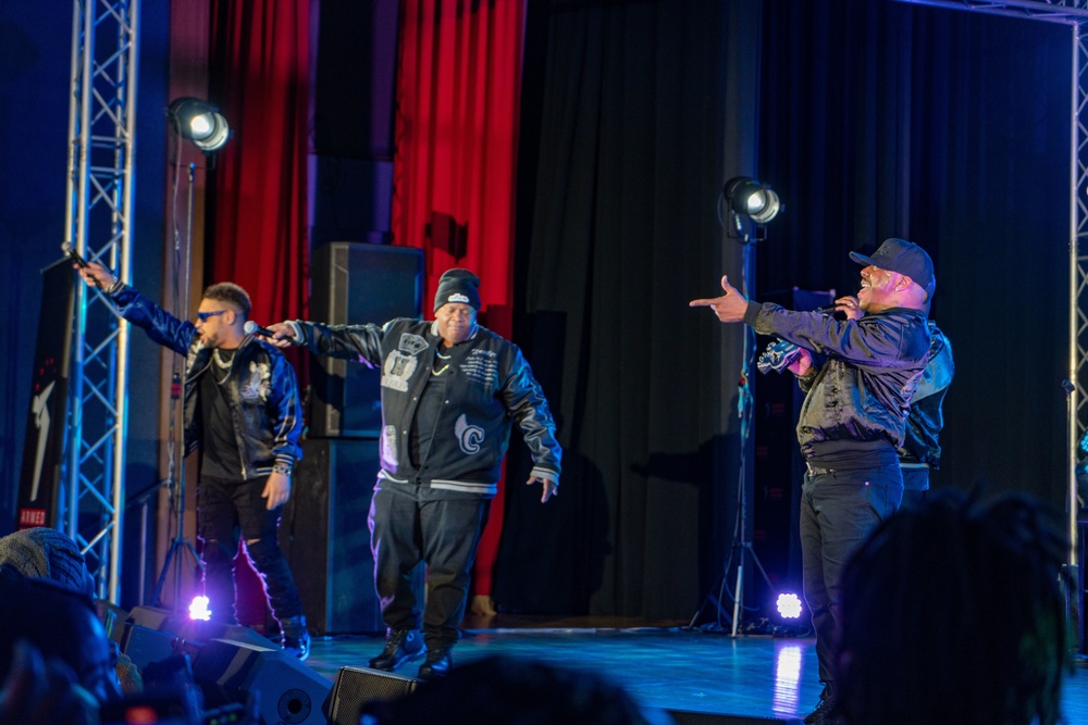 Armed Forces Entertainment Hosts Dru Hill Concert in Yokosuka