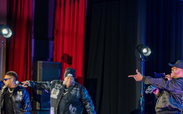 Armed Forces Entertainment Hosts Dru Hill Concert in Yokosuka