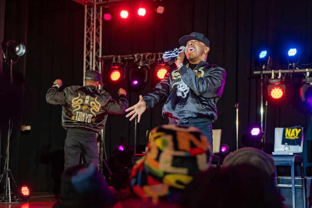 Armed Forces Entertainment Hosts Dru Hill Concert in Yokosuka