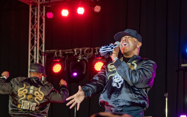 Armed Forces Entertainment Hosts Dru Hill Concert in Yokosuka