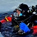 Firefighters on installation fire department dive team participate in ice rescue training at frozen lake at Fort McCoy