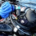 Firefighters on installation fire department dive team participate in ice rescue training at frozen lake at Fort McCoy