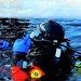 Firefighters on installation fire department dive team participate in ice rescue training at frozen lake at Fort McCoy