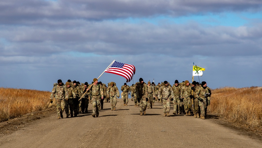 1st Battalion, 16th Infantry Regiment hold Iron Ranger Legacy Ruck on Fort Riley