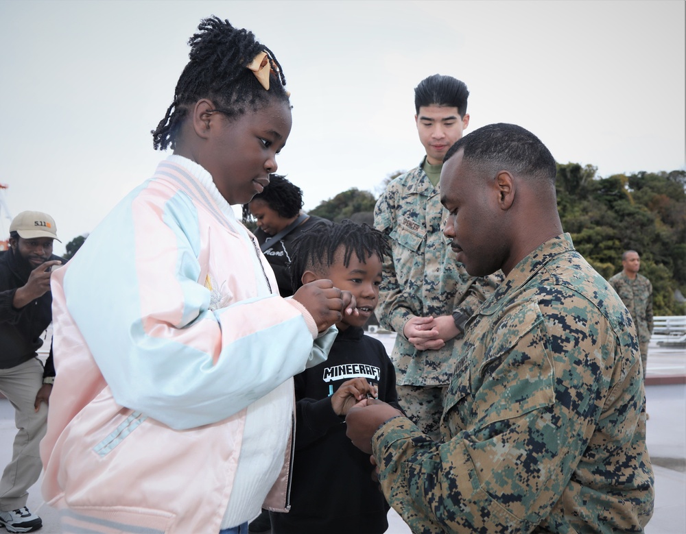 Promotion Ceremony of Marines