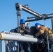 USS America (LHA 6) Conducts Missile Handling Evolution