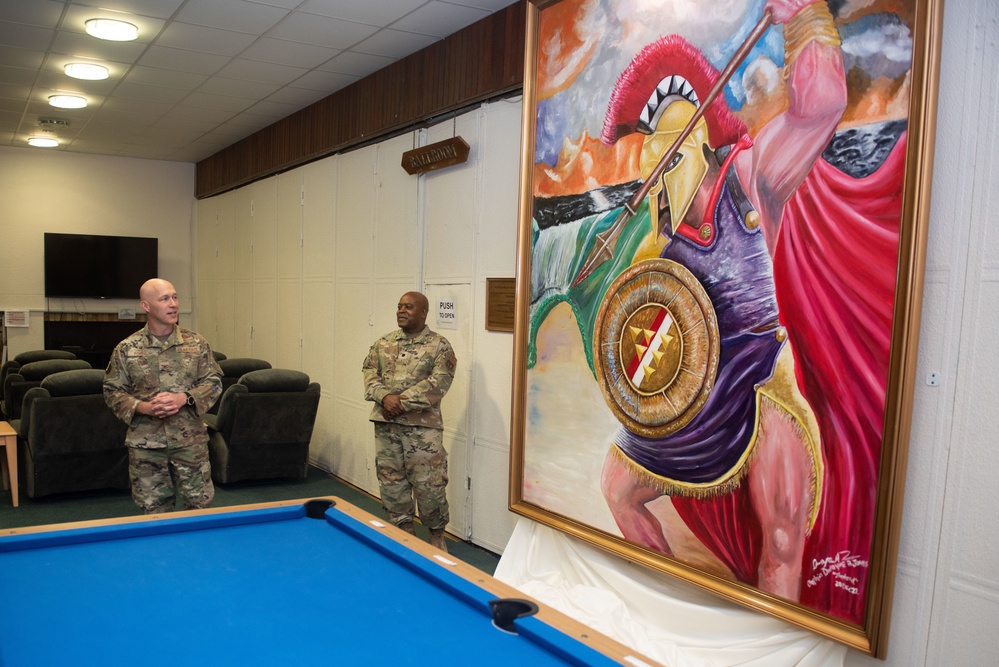 39 ABW command team unveils Titan painting