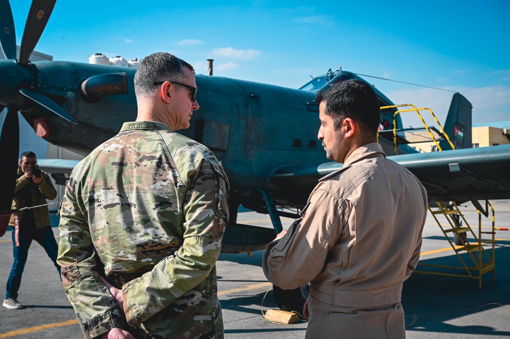 AFCENT Commander Meets with Royal Jordanian Air Force Leaders