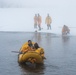 JBER firefighters conduct ice rescue training