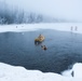 JBER firefighters conduct ice rescue training