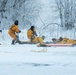 JBER firefighters conduct ice rescue training