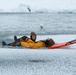 JBER firefighters conduct ice rescue training