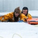 JBER firefighters conduct ice rescue training