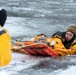 JBER firefighters conduct ice rescue training