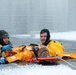 JBER firefighters conduct ice rescue training