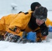 JBER firefighters conduct ice rescue training