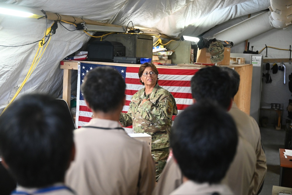 75th EAS hosts visit with Japanese Deployment Air Force for Counter Piracy Enforcement