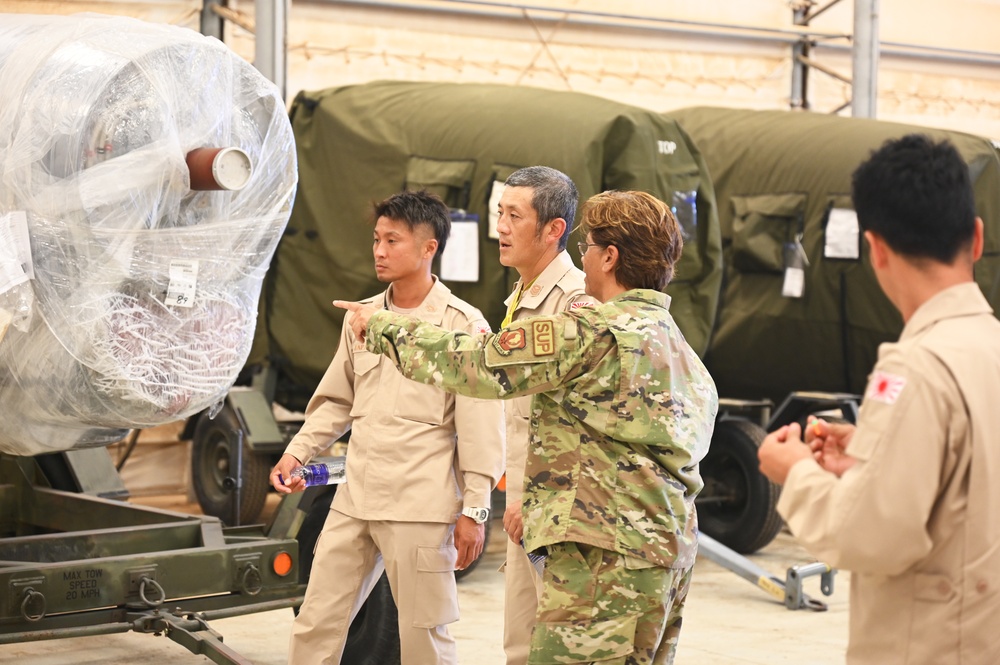 75th EAS hosts visit with Japanese Deployment Air Force for Counter Piracy Enforcement