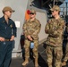 Airmen Tour Navy Ship