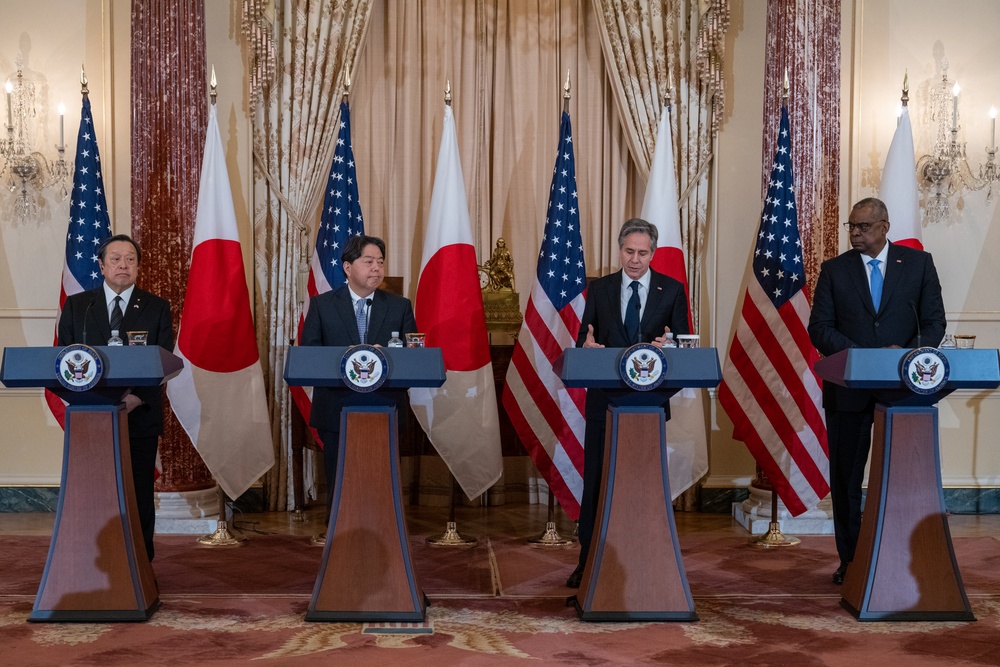2023 U.S.-Japan Security Consultative Committee meeting