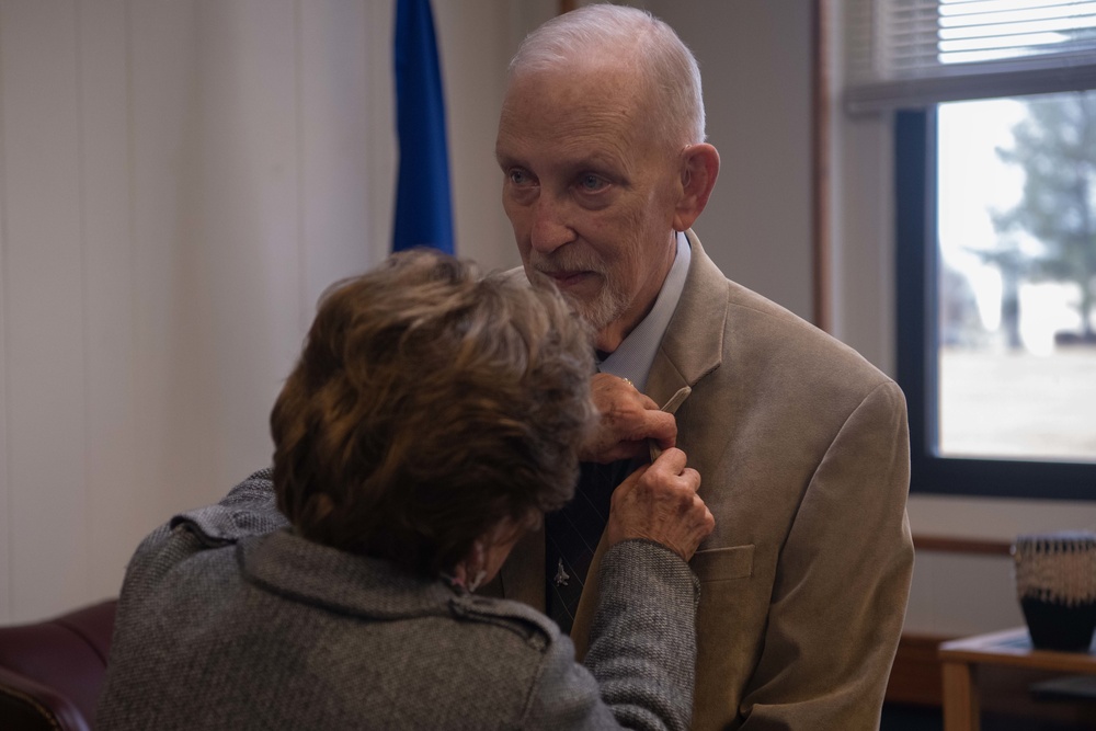 Gregory Baker retirement ceremony photo