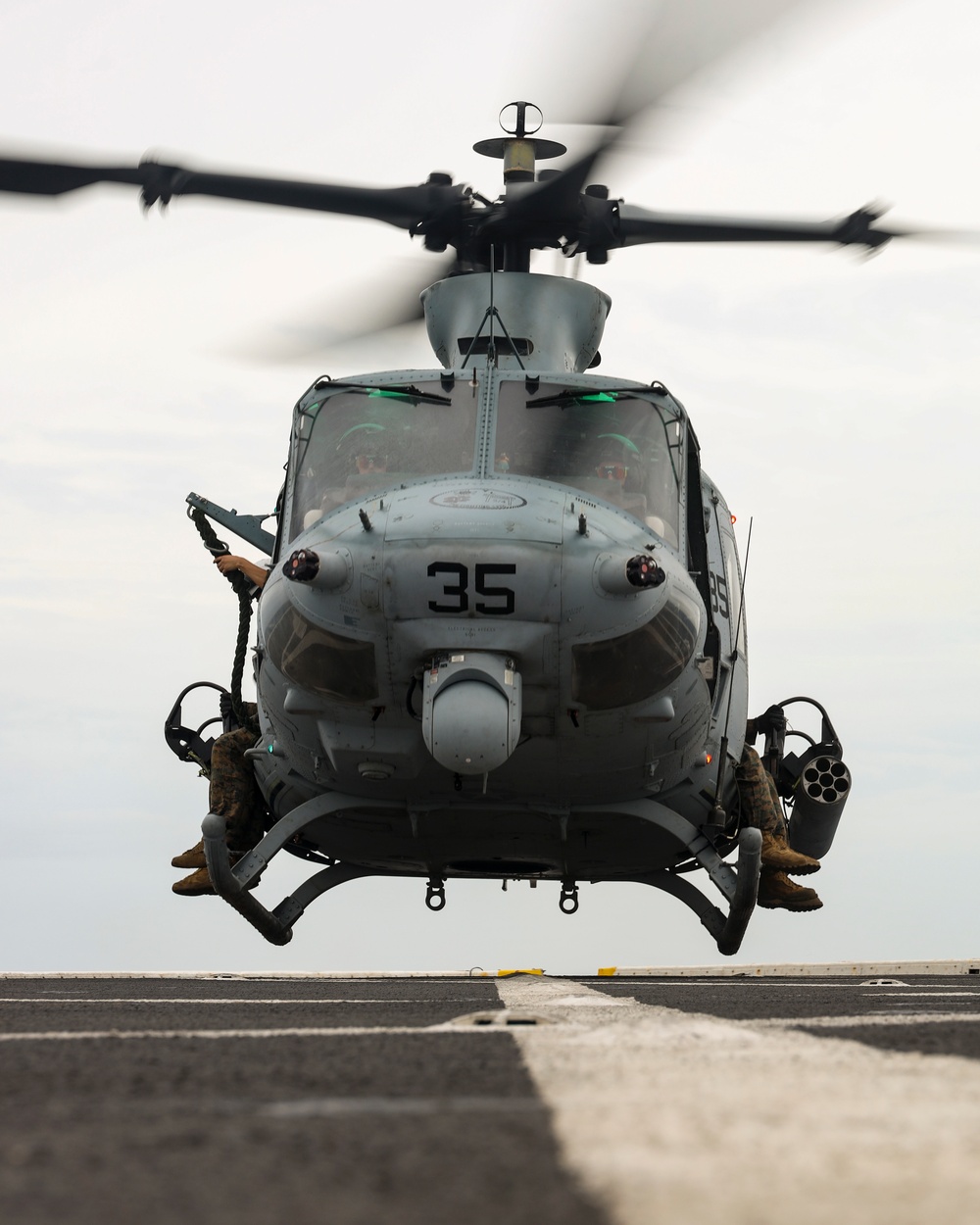 13th MEU USS Anchorage BLT Fast Rope