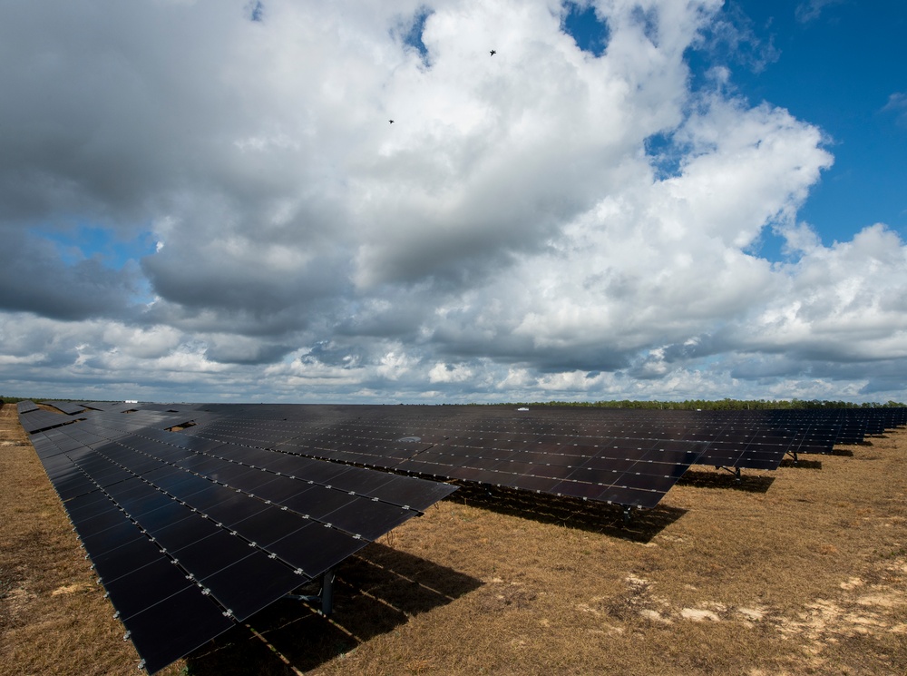 Eglin solar energy array