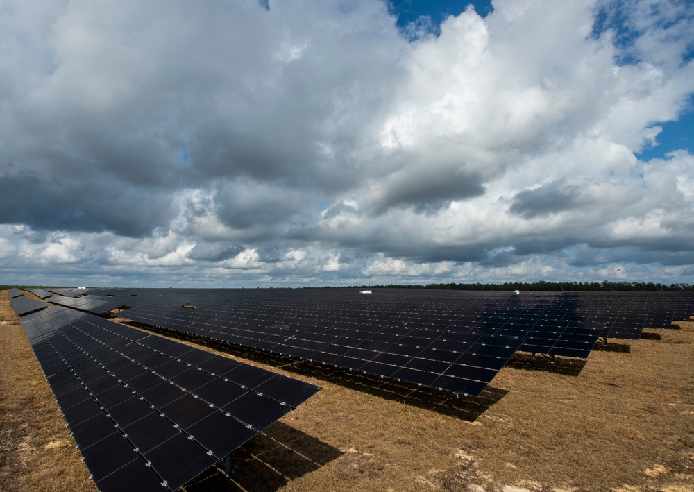 Eglin solar energy array