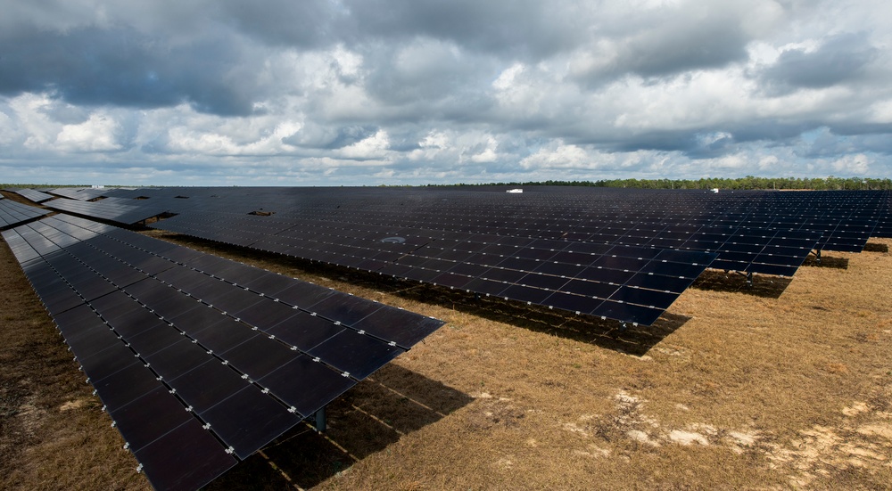 Eglin solar energy array