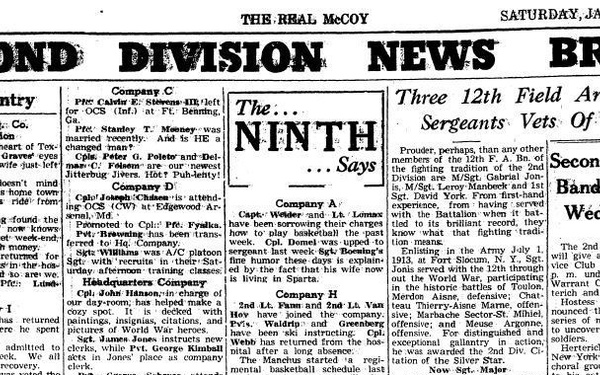 This Month in Fort McCoy History — January