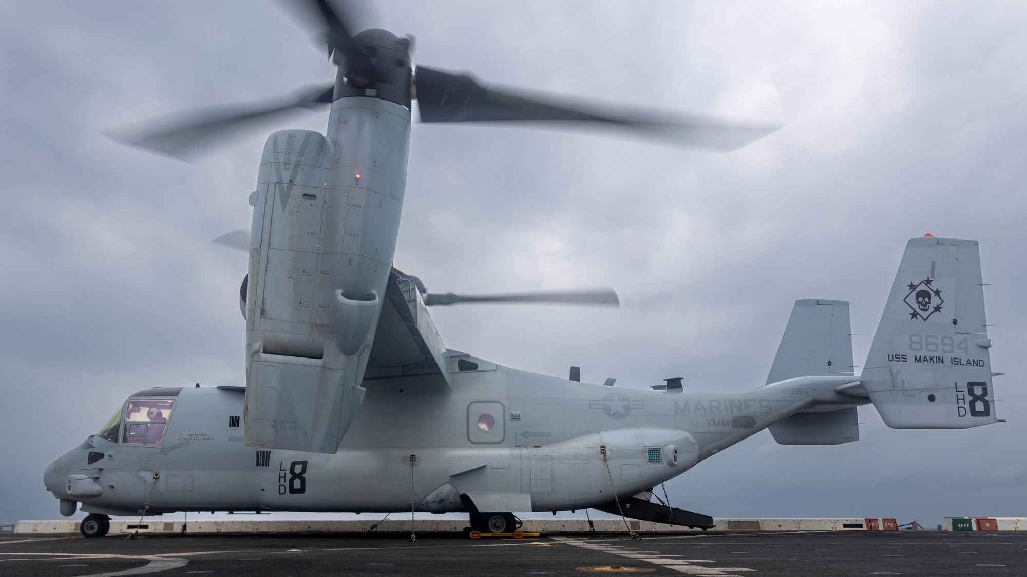 DVIDS - Images - 13th MEU MV-22B Osprey Flight Ops [Image 1