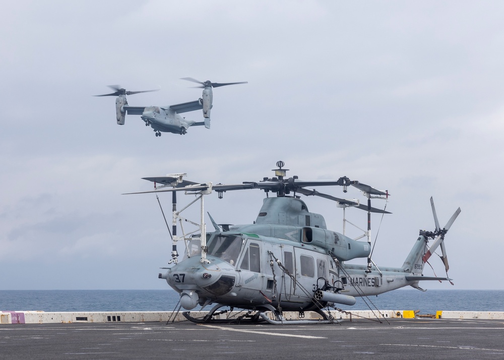 13th MEU MV-22B Osprey Flight Ops