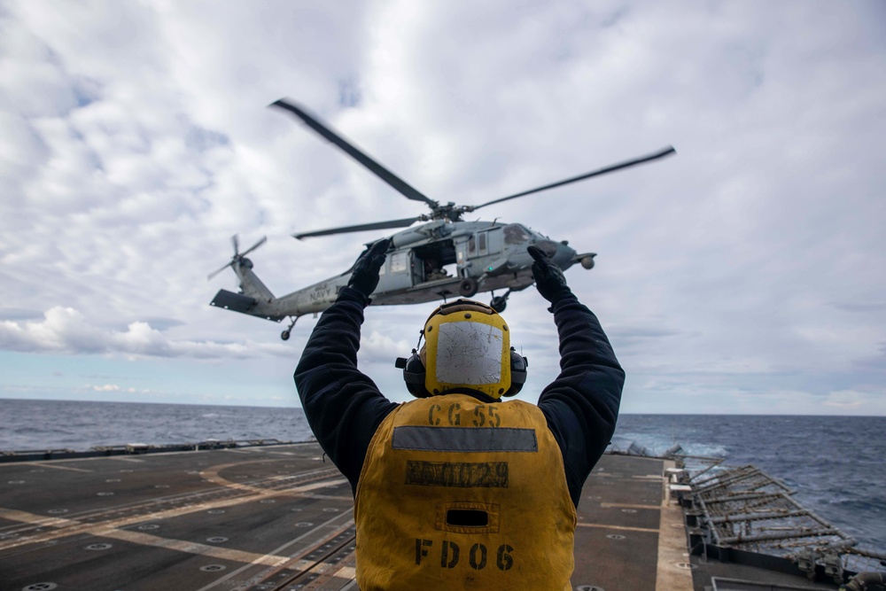 USS Leyte Gulf (CG 55) Daily Operations