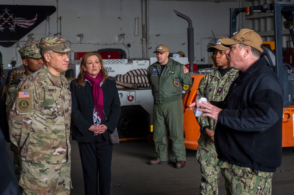 Ike Conducts Maintenance in Naval Station Norfolk