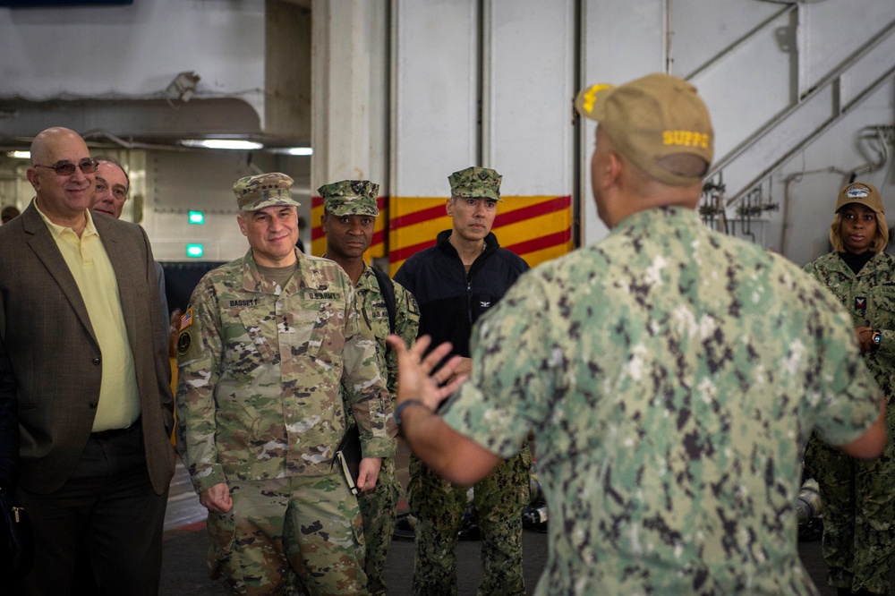 Ike Conducts Maintenance in Naval Station Norfolk