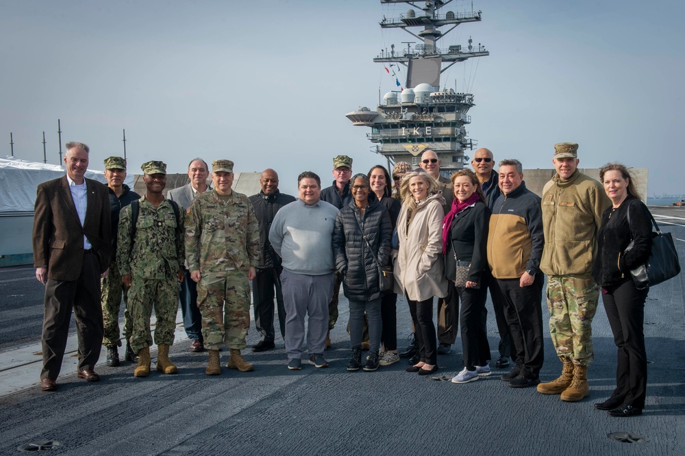 Ike Conducts Maintenance in Naval Station Norfolk