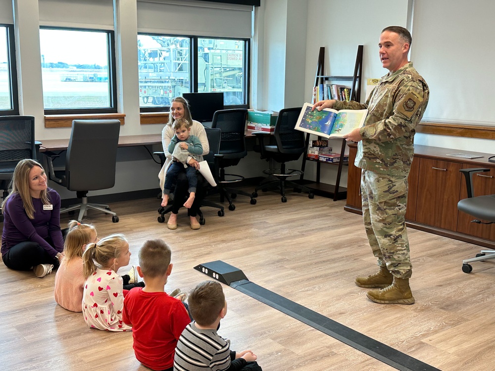 Learning about literature: Military children learn about deployments