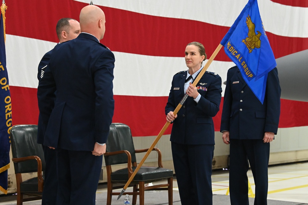 173rd Medical Group Change of  Command