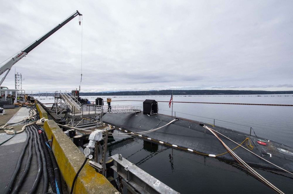 USS Seawolf Visits Naval Magazine Indian Island